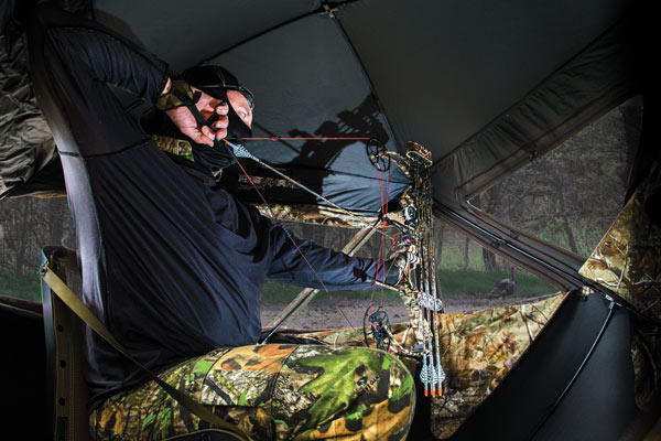 Should You Shoot Through Ground Blind Mesh?